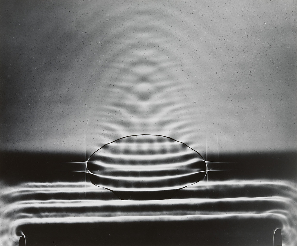 Berenice Abbott (American, 1898-1991) 'Focusing Water Waves, Massachusetts Institute of Technology' 1958-1961